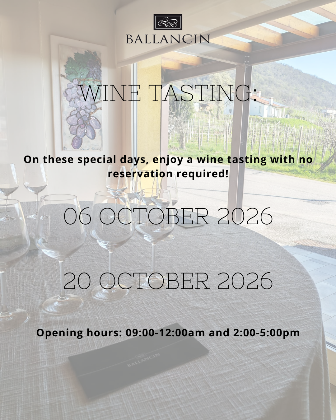WINE TASTING 